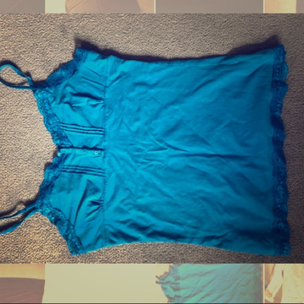 Blue tank top